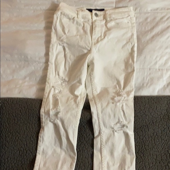 Hollister Denim - HOLLISTER white jeggings